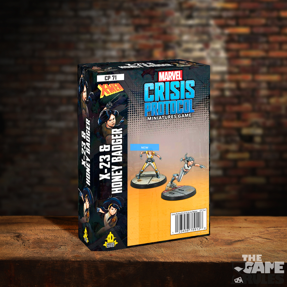 Marvel Crisis Protocol X23 & Honey Badger (Exp) Επιτραπέζια
